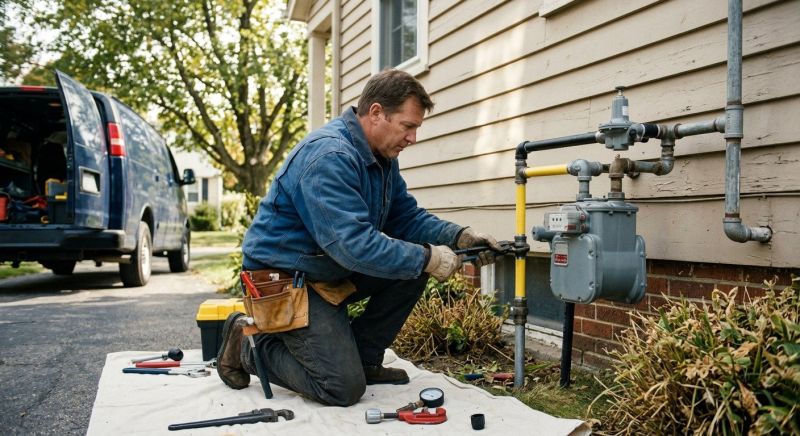 Propane Line Replacement in Annapolis, MD