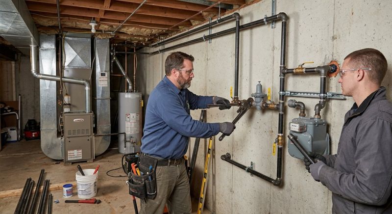 Residential Gas Piping in Annapolis, MD