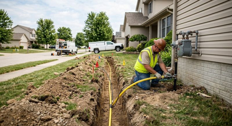 Underground Gas Line Service in San Antonio, TX