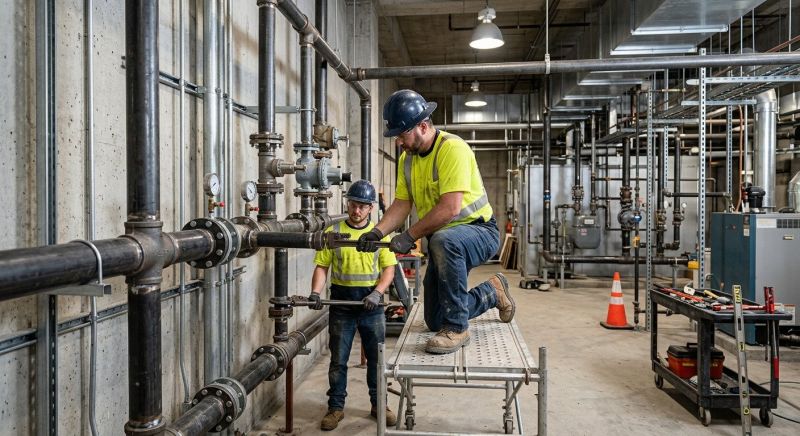 Commercial Gas Installation in Fredericksburg, VA