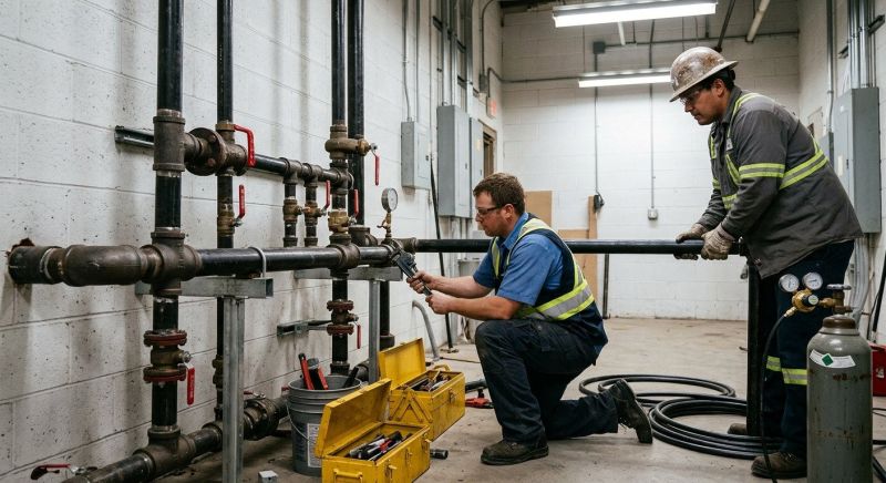 Commercial Gas Piping in Denver, CO