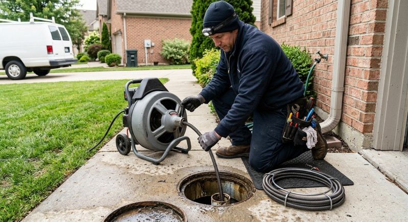 Drainage Pipe Unclogging in Columbus, OH