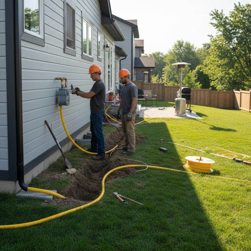 Gas Line Installation in Fredericksburg, VA