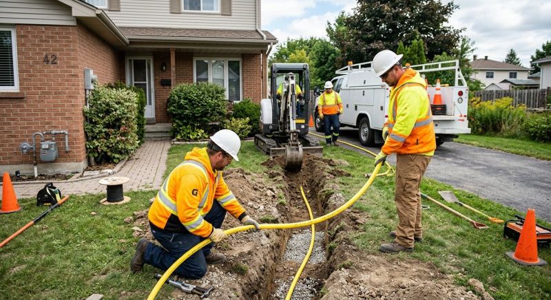 Gas Line Rerouting in Austin, TX