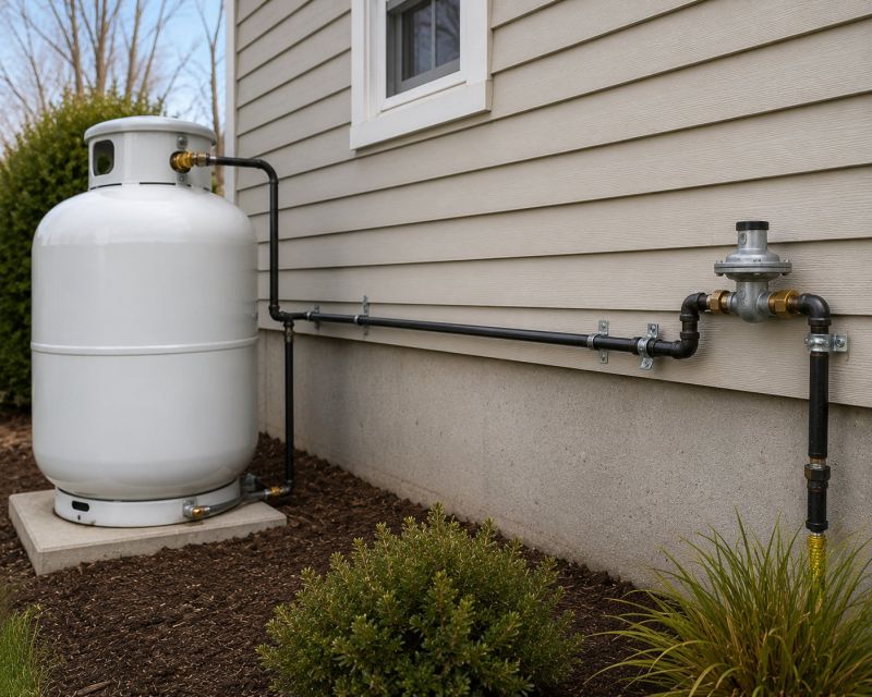 Propane Line Installation in Austin, TX