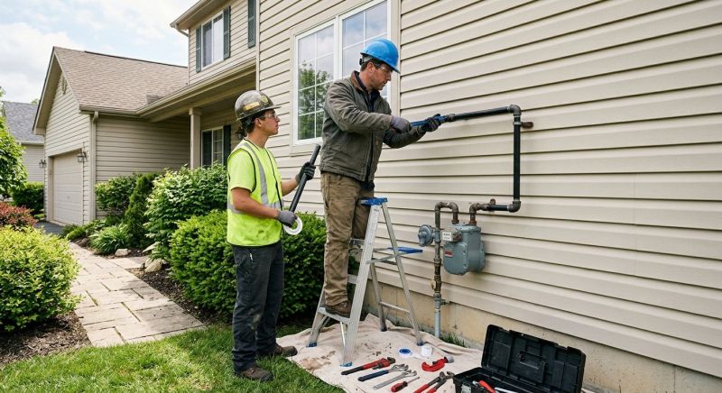 Propane Line Replacement in Sacramento, CA