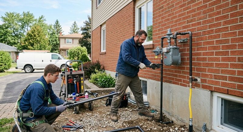Propane Line Replacement in Annapolis, MD