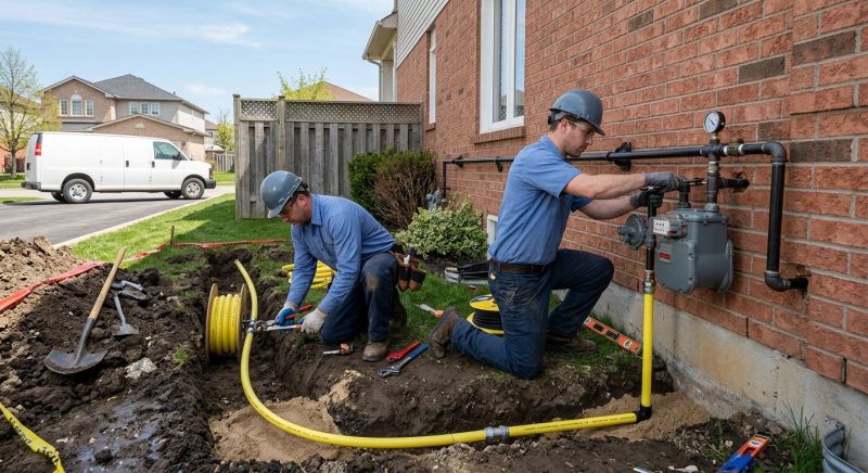 Underground Gas Line Service in West Palm Beach, FL