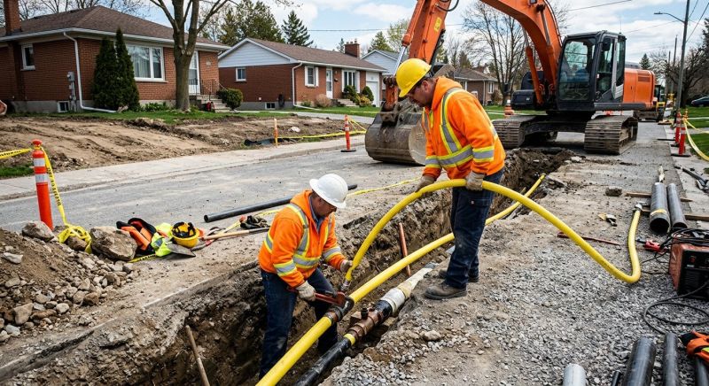 Underground Gas Line Service in Fredericksburg, VA