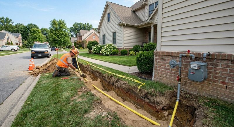 Underground Gas Line Service in Columbus, OH